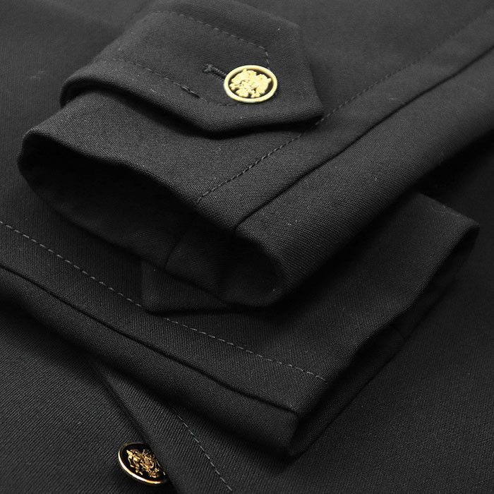 Dolce & Gabbana Dolce & Gabbana Dolce & Gabbana Military Emblem 100% Virgin Wool Jacket Others Outerwear Size ONE SIZE - 8 Thumbnail