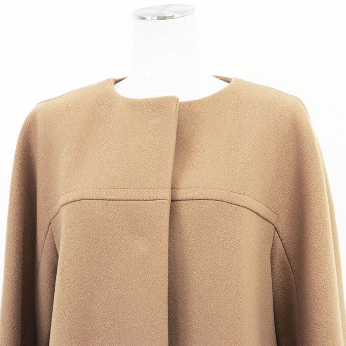Other Other ADORE Melton Rex Rabbit Coat Natural Material Outerwear 531-252126 DUTY FREE for USA Size ONE SIZE - 2 Thumbnail