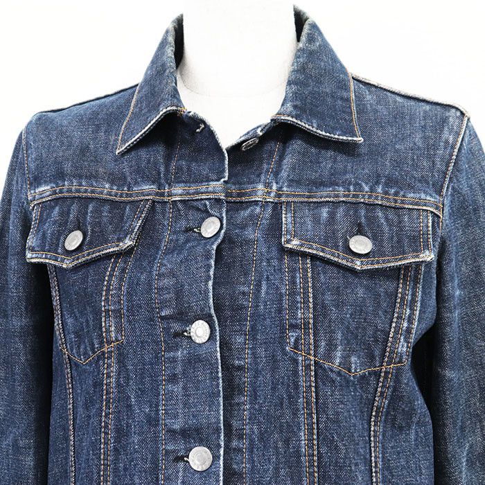 Other Other Helmut Lang Classic Denim Jacket Cotton Outerwear DUTY FREE for USA Size ONE SIZE - 2 Thumbnail