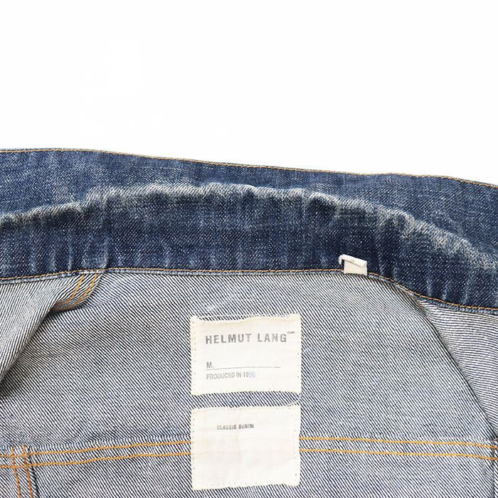 Other Other Helmut Lang Classic Denim Jacket Cotton Outerwear DUTY FREE for USA Size ONE SIZE - 9 Thumbnail