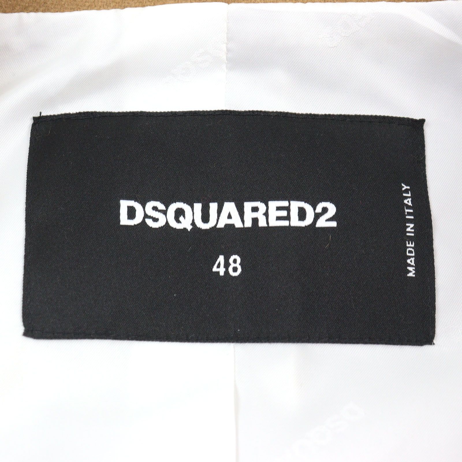 Other Other DSQUARED2 Double Breasted Pea Coat Wool Coat Others Outerwear S74AA0264 DUTY FREE for USA Size ONE SIZE - 9 Thumbnail