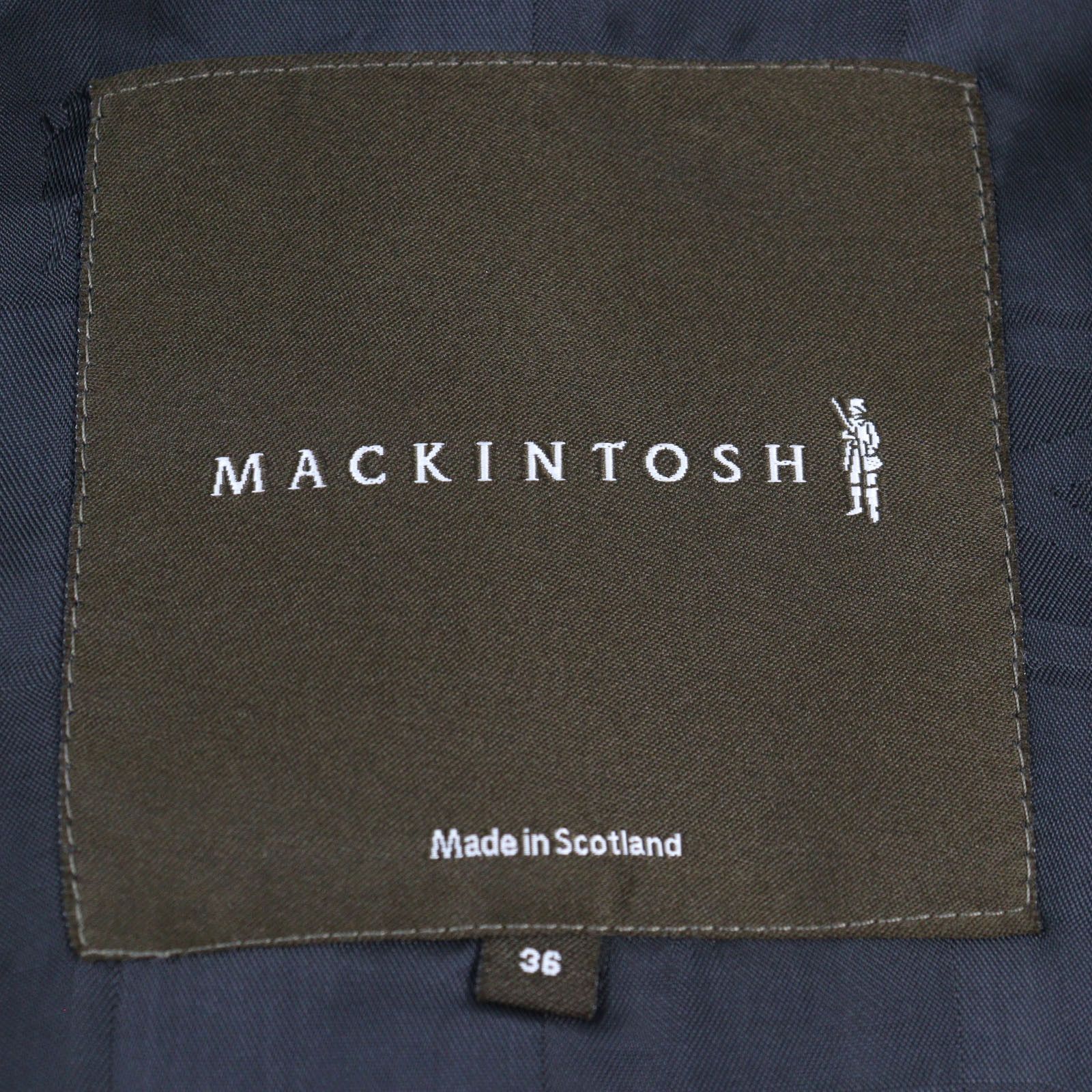 Other Other Mackintosh Loro Piana Wool Coat Leather Outerwear Size ONE SIZE - 8 Thumbnail