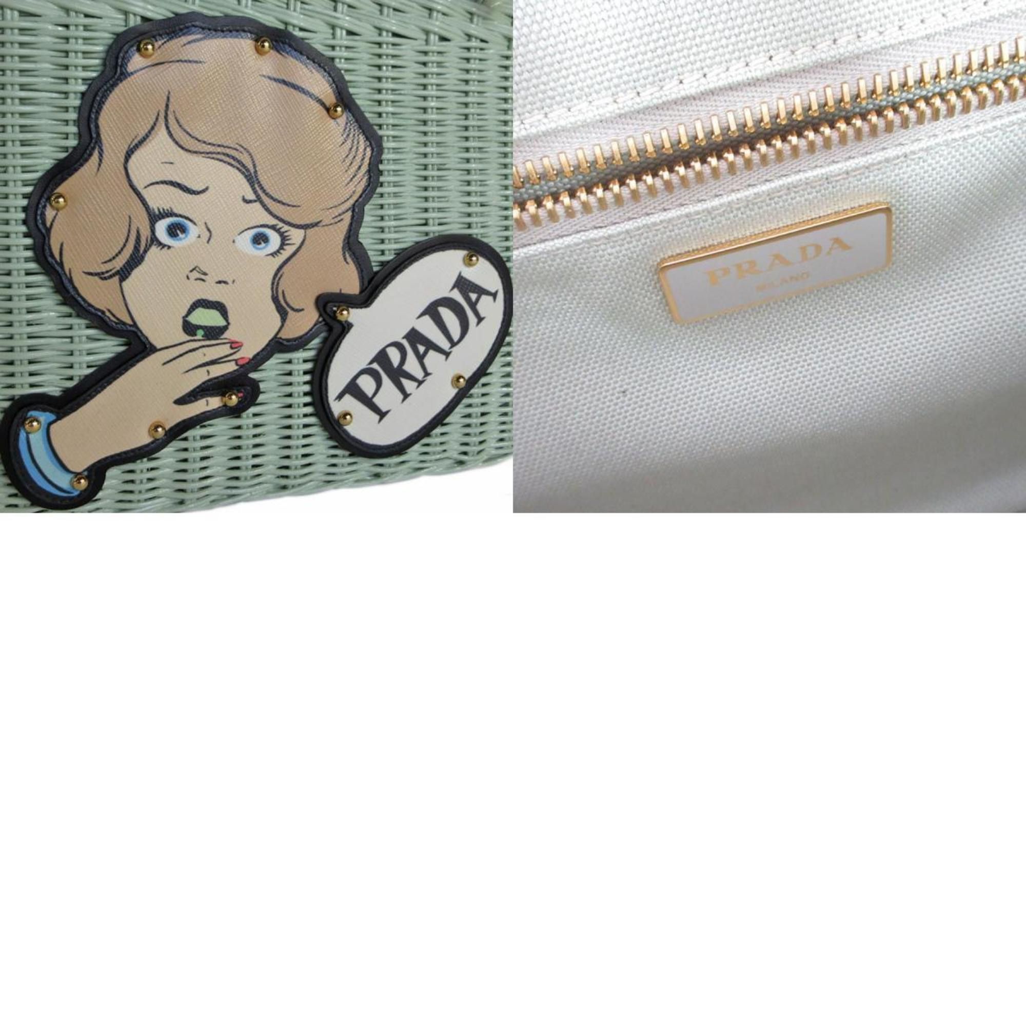 Prada Prada Midollino handbag Size ONE SIZE - 5 Thumbnail