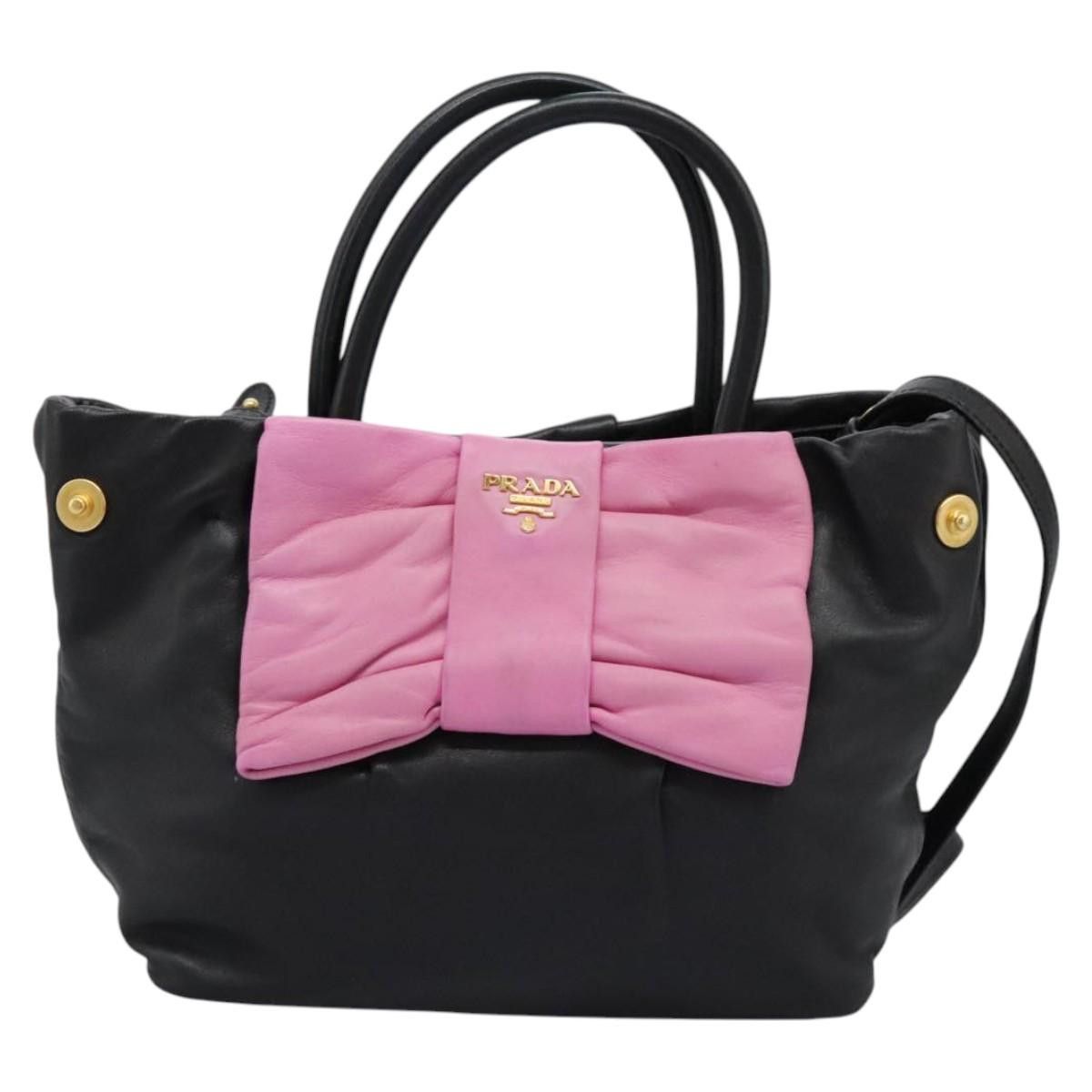Prada Prada Ribbon handbag Size ONE SIZE - 18 Thumbnail