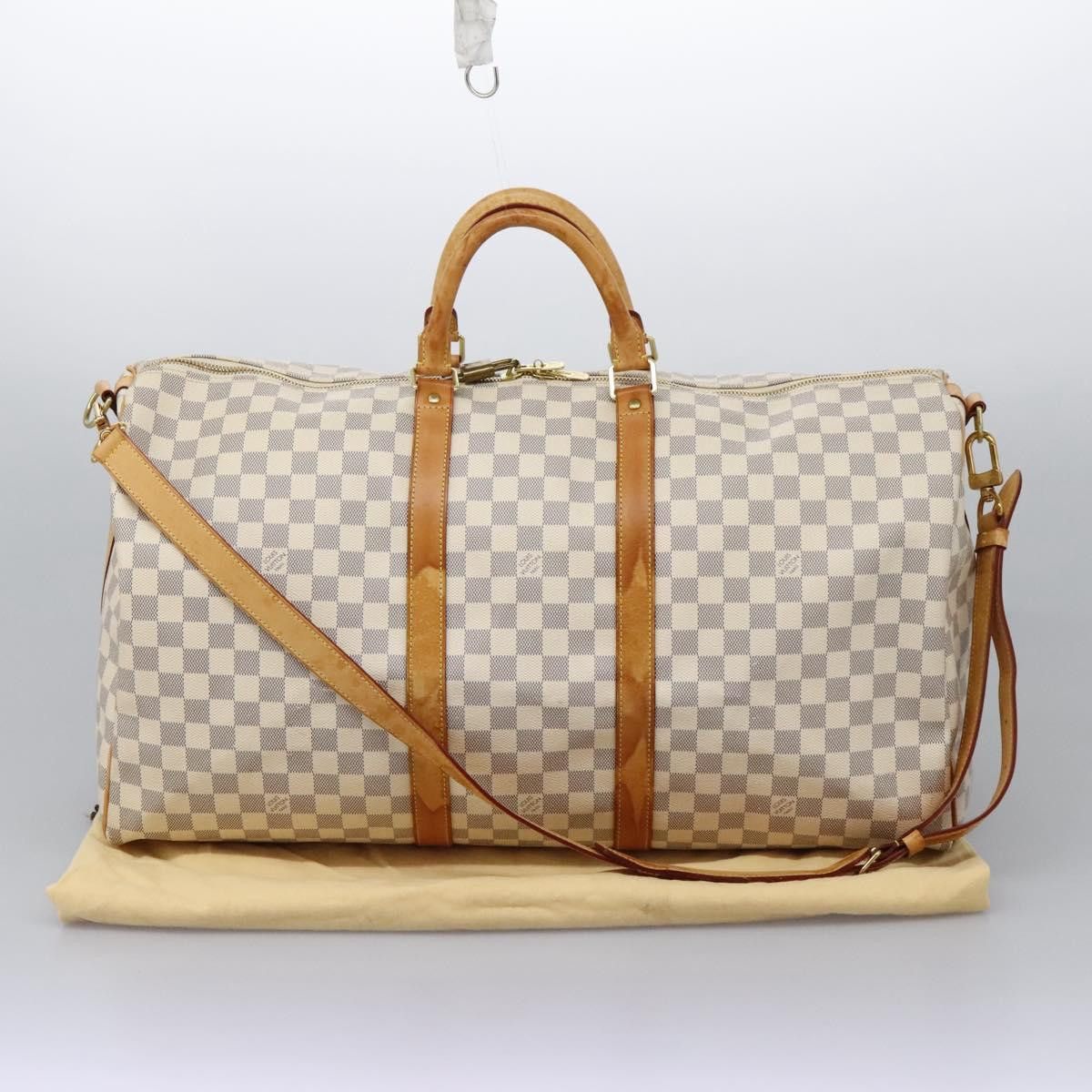 Louis Vuitton Louis Vuitton Keepall Bandoulière 55 travel Size ONE SIZE - 13 Thumbnail