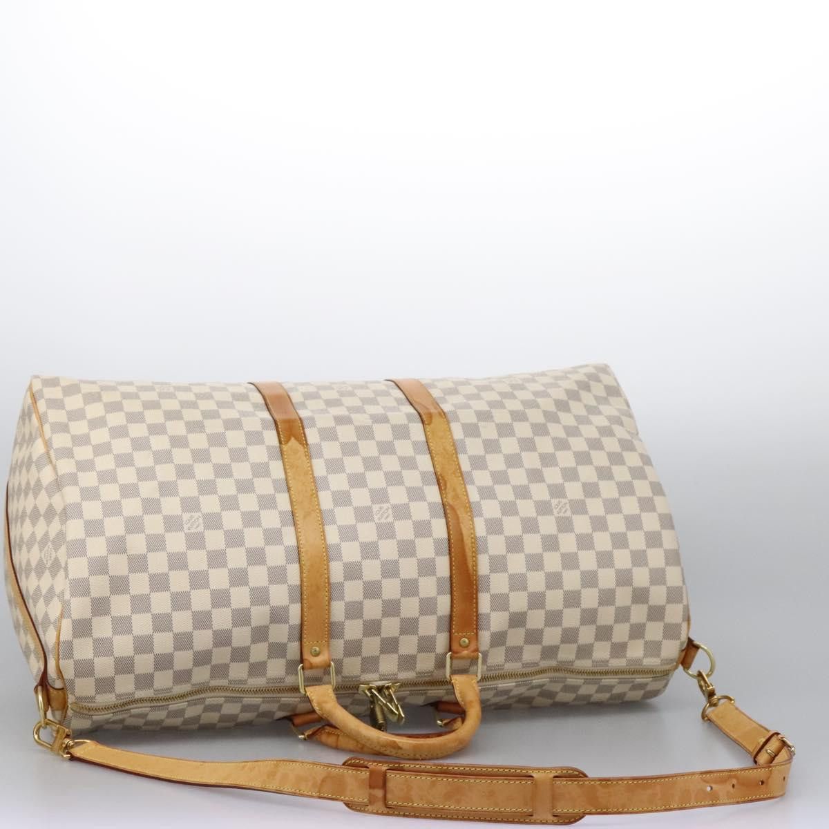 Louis Vuitton Louis Vuitton Keepall Bandoulière 55 travel Size ONE SIZE - 16 Thumbnail