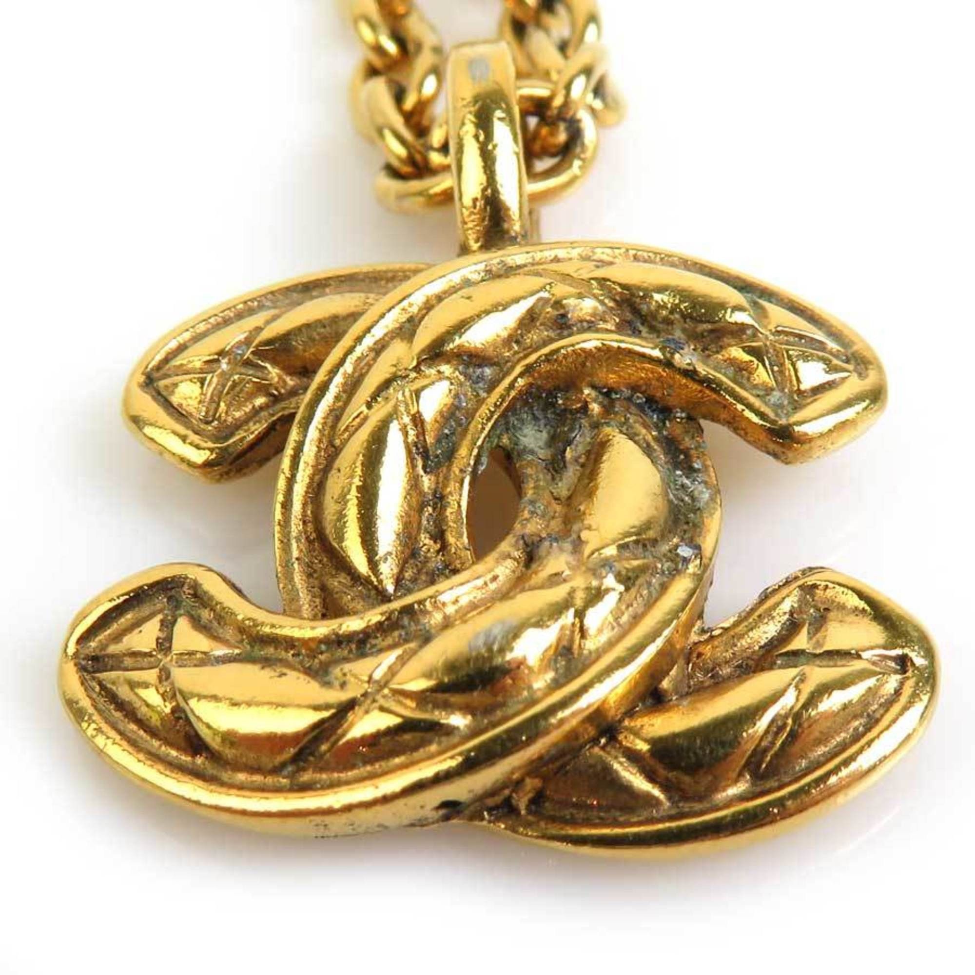 Chanel Chanel Logo CC necklace Size ONE SIZE - 4 Thumbnail