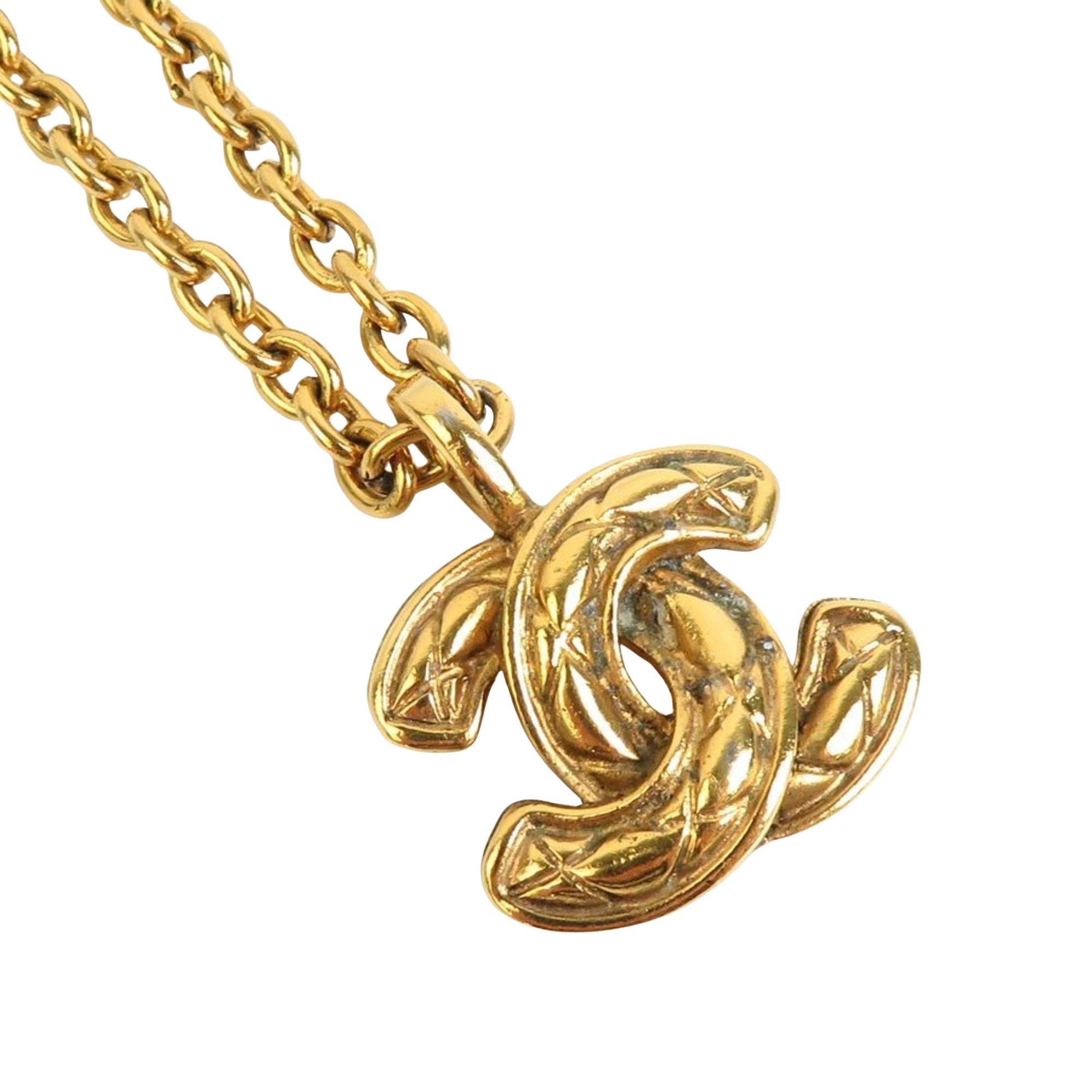 Chanel Chanel Logo CC necklace Size ONE SIZE - 2 Thumbnail