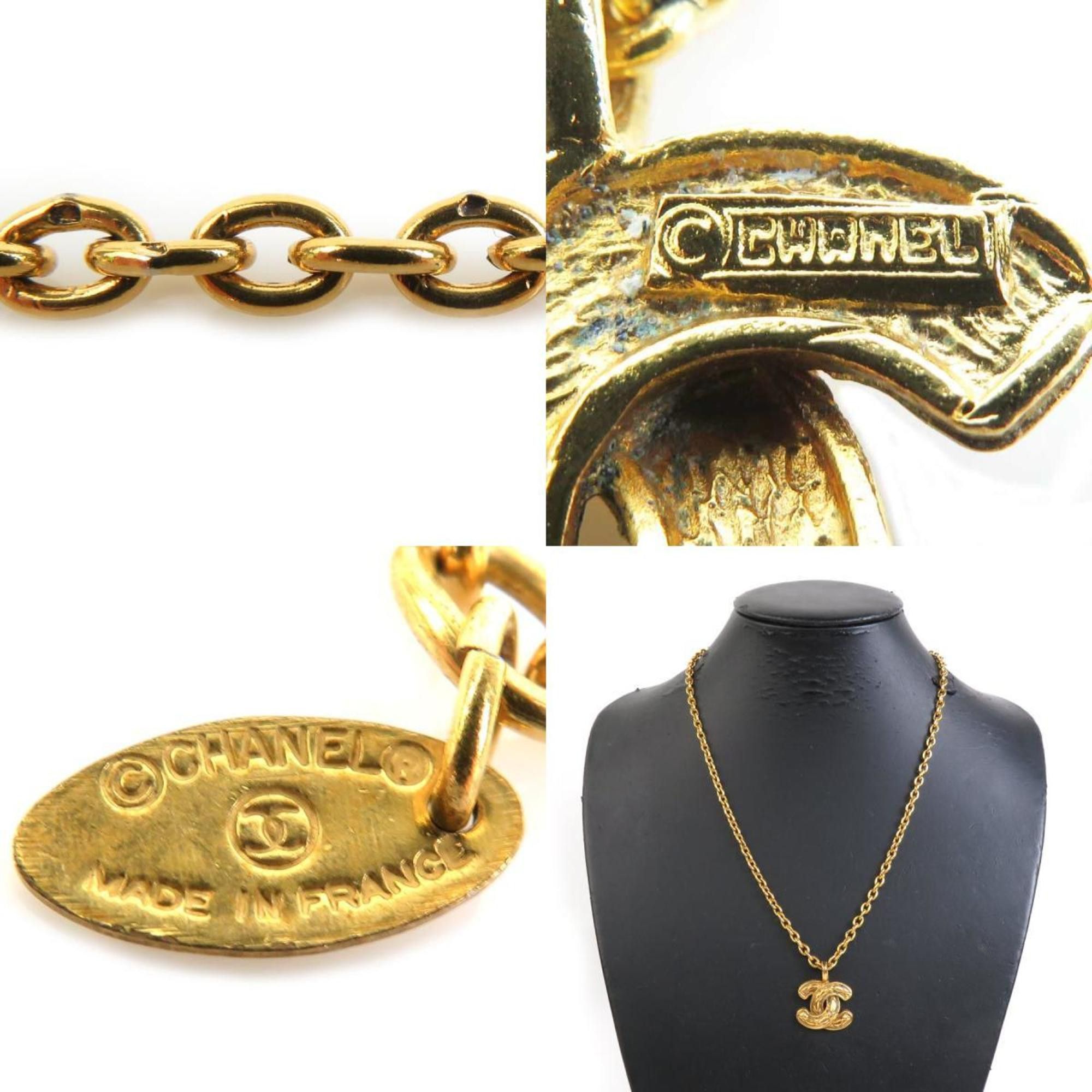 Chanel Chanel Logo CC necklace Size ONE SIZE - 5 Thumbnail