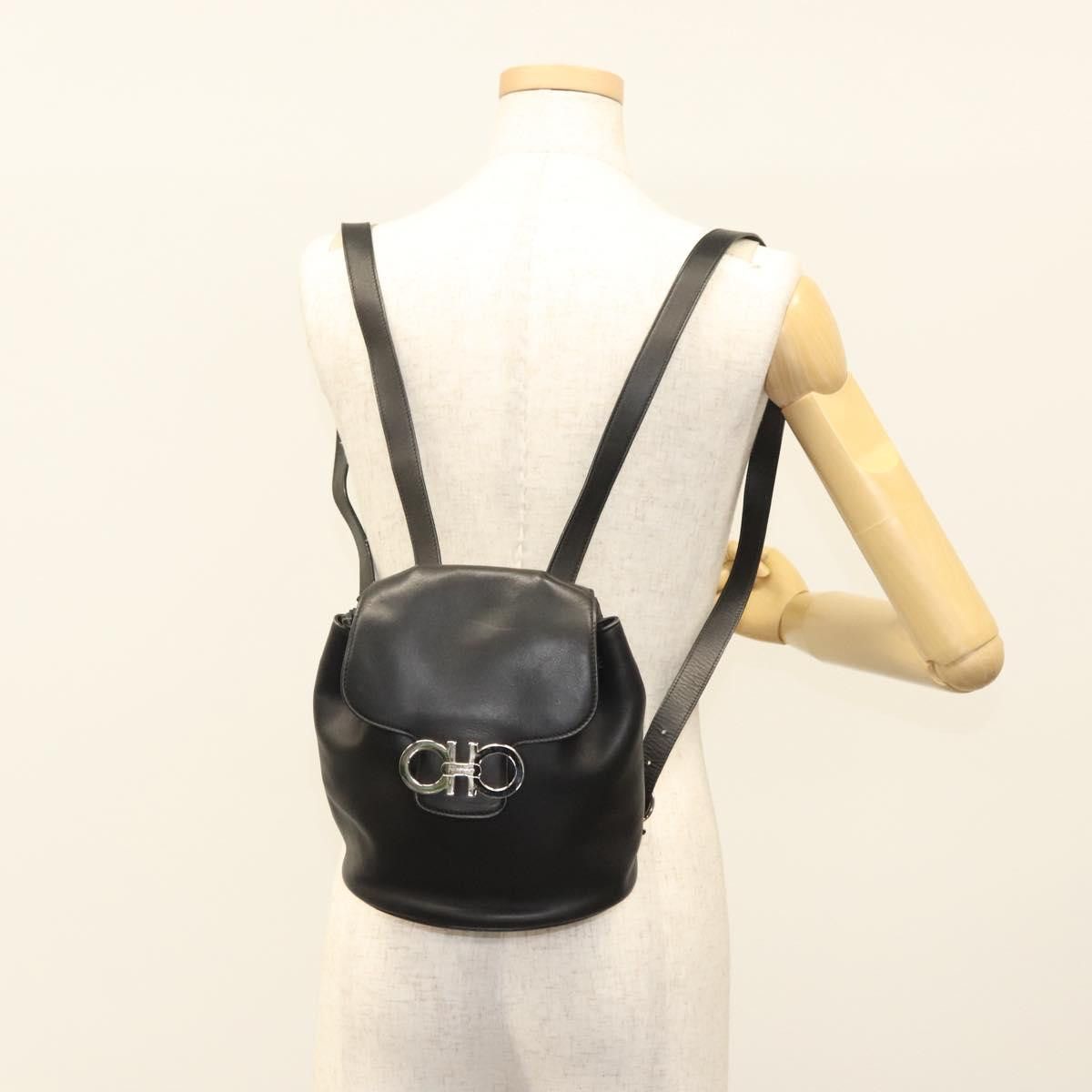 Salvatore Ferragamo Salvatore Ferragamo Gancini backpack Size ONE SIZE - 14 Thumbnail