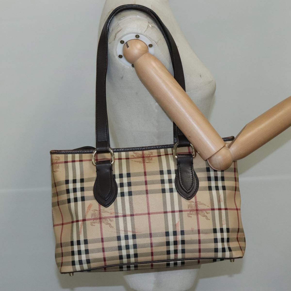 Burberry Burberry Haymarket tote Size ONE SIZE - 15 Thumbnail
