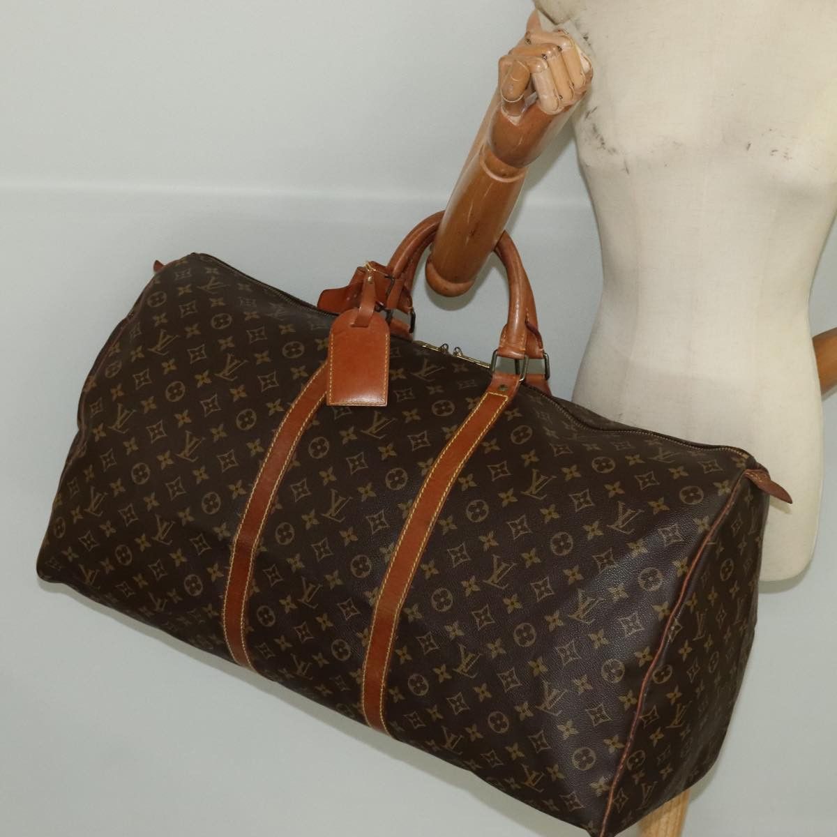 Louis Vuitton Louis Vuitton Keepall 60 travel Size ONE SIZE - 16 Thumbnail