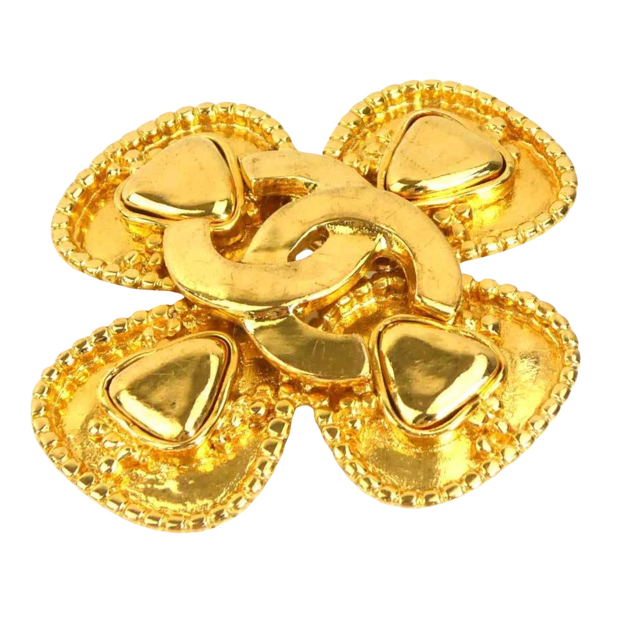 Chanel Chanel Coco Mark brooch Size ONE SIZE - 2 Thumbnail