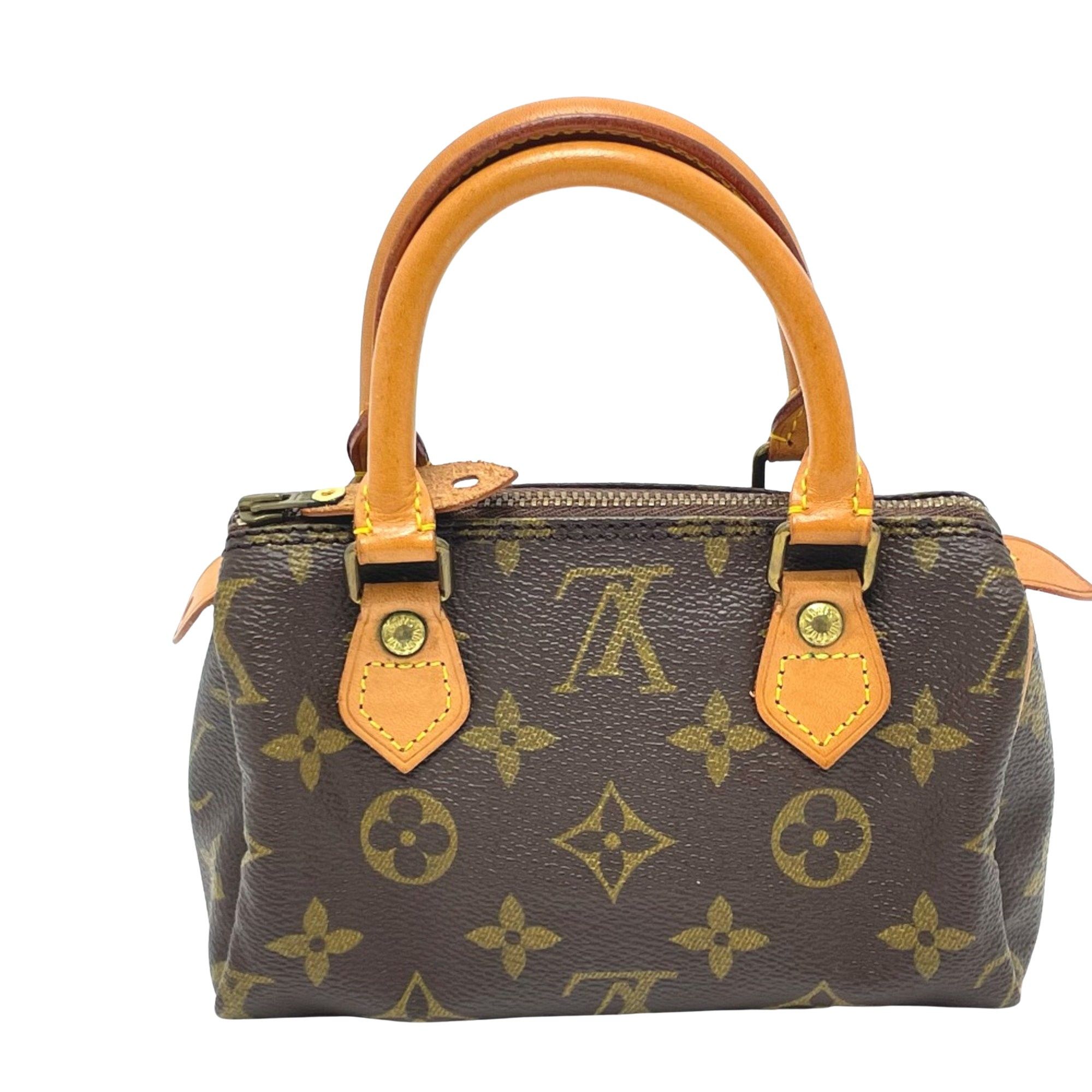 Louis Vuitton Louis Vuitton Mini speedy handbag Size ONE SIZE - 2 Thumbnail