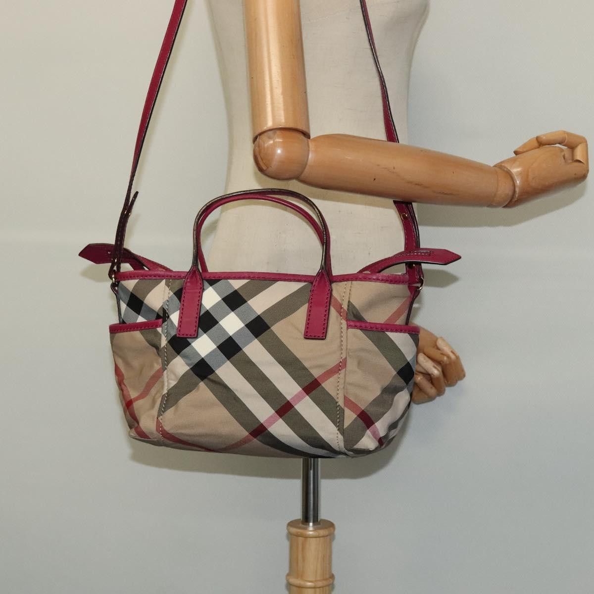 Burberry Burberry Nova Check handbag Size ONE SIZE - 13 Thumbnail