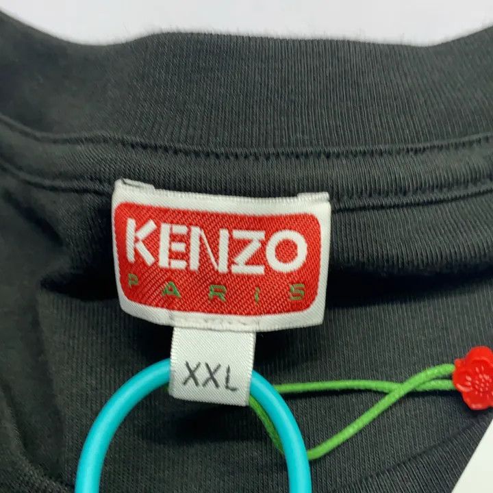 Kenzo KENZO Black Logo Long Sleeve Sweatshirt for Men 0079 Size US XXL / EU 58 / 5 - 5 Thumbnail