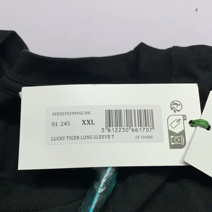 Kenzo KENZO Black Logo Long Sleeve Sweatshirt for Men 0079 Size US XXL / EU 58 / 5 - 4 Thumbnail