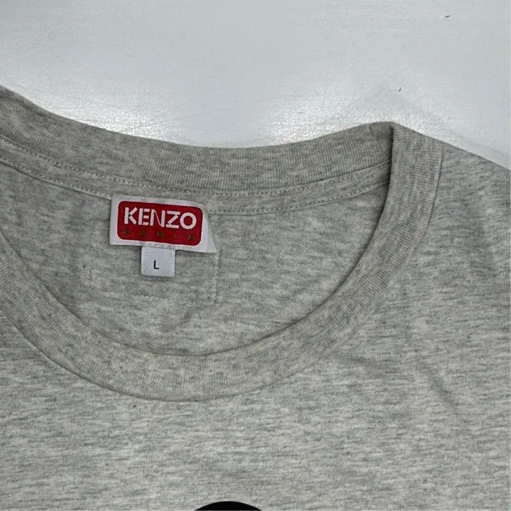 Kenzo Kenzo SS23 Flower Logo Short Sleeve T-Shirt 0079 Size US L / EU 52-54 / 3 - 2 Thumbnail