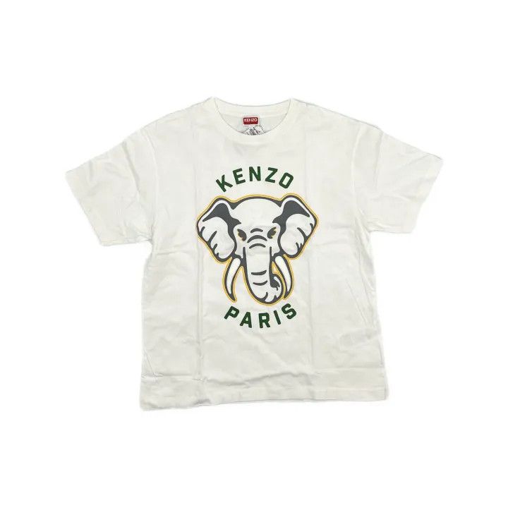 Kenzo Kenzo Elephant Graphic T-Shirt for Men 0079 Size US M / EU 48-50 / 2 - 2 Thumbnail