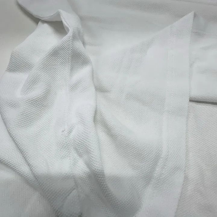 Kenzo KENZO White Boke Flower Logo Embroidered Polo Shirt 0079 Size US L / EU 52-54 / 3 - 6 Thumbnail