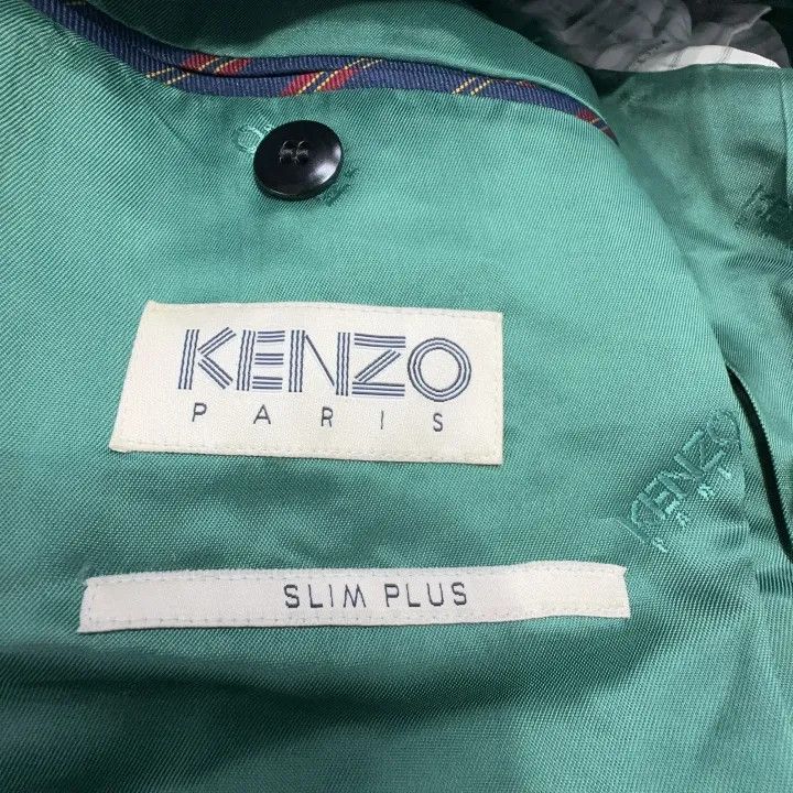 Kenzo KENZO Stylish Solid Color Single-Breasted Blazer 0079 Size US L / EU 52-54 / 3 - 6 Thumbnail