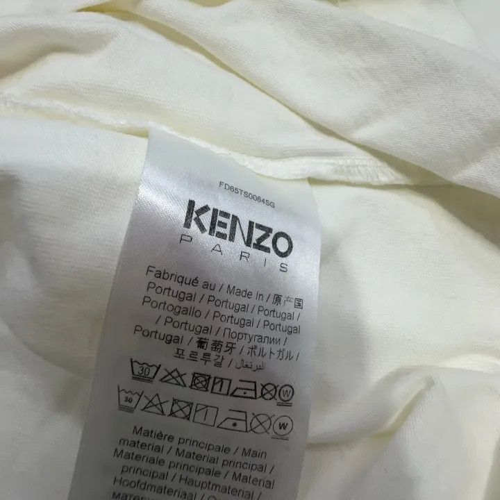 Kenzo Kenzo Elephant Graphic Print T-Shirt for Men 0079 Size US L / EU 52-54 / 3 - 5 Thumbnail