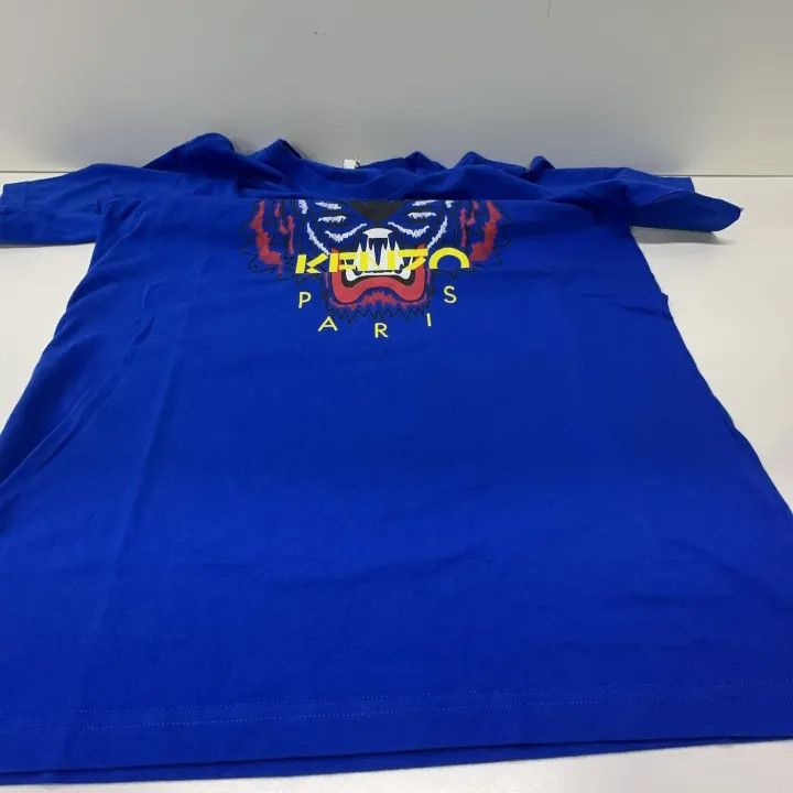 Kenzo KENZO Casual Blue Short Sleeve Graphic Tee 0079 Size US S / EU 44-46 / 1 - 7 Thumbnail
