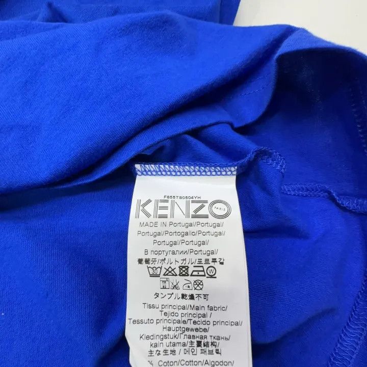 Kenzo KENZO Casual Blue Short Sleeve Graphic Tee 0079 Size US S / EU 44-46 / 1 - 6 Thumbnail
