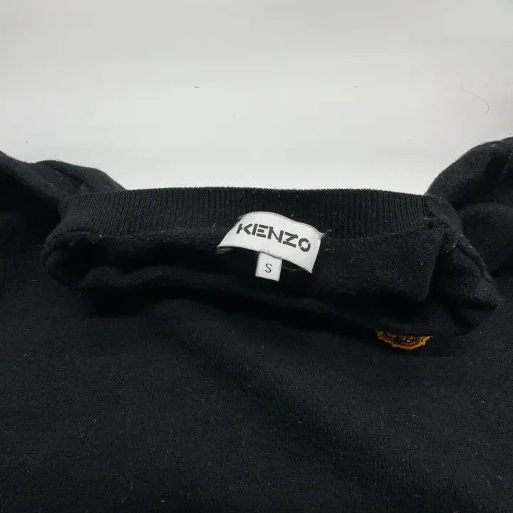 Kenzo Kenzo Black Wool Crewneck Sweater for Men 0079 Size US S / EU 44-46 / 1 - 6 Thumbnail