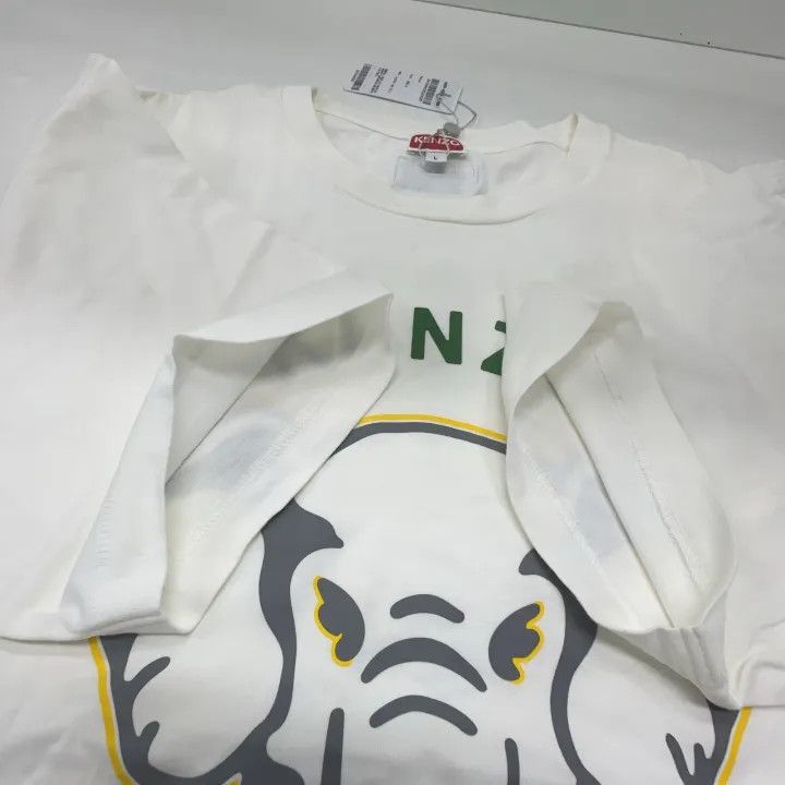 Kenzo Kenzo Elephant Print T-Shirt for Men 0079 Size US L / EU 52-54 / 3 - 10 Thumbnail