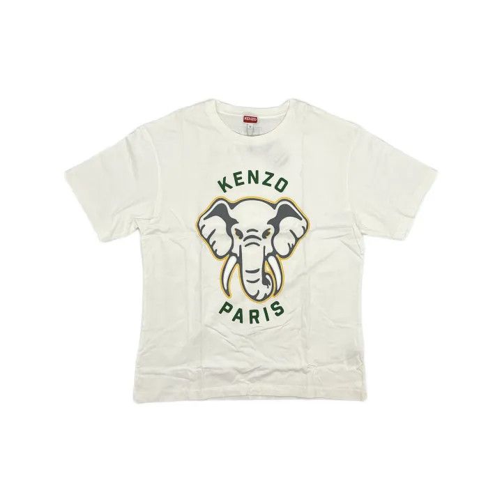 Kenzo Kenzo Elephant Print T-Shirt for Men 0079 Size US M / EU 48-50 / 2 - 2 Thumbnail
