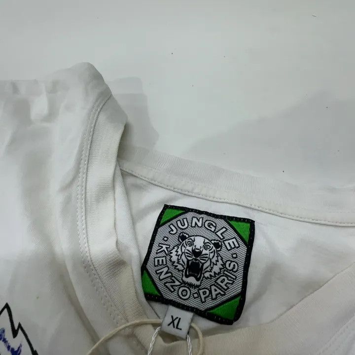 Kenzo KENZO White Tiger Graphic Short Sleeve T-Shirt 0079 Size US M / EU 48-50 / 2 - 5 Thumbnail
