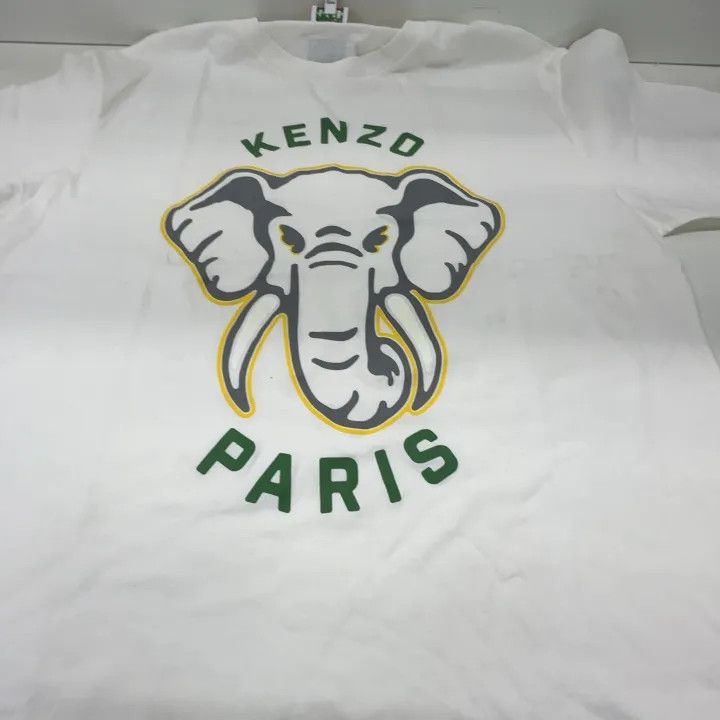 Kenzo Kenzo Elephant Print T-Shirt for Men 0079 Size US M / EU 48-50 / 2 - 9 Thumbnail