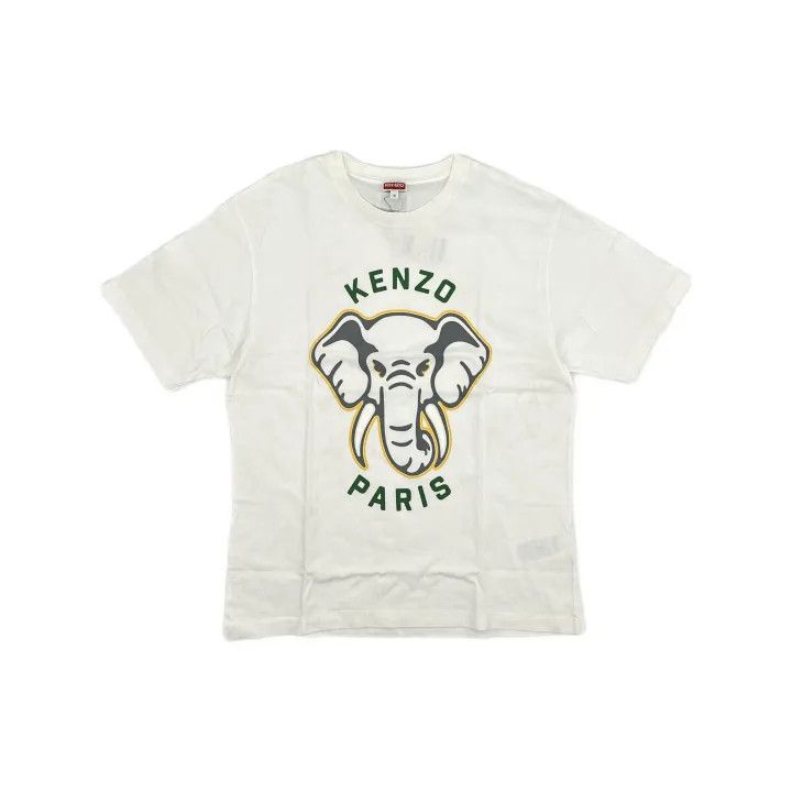 Kenzo Kenzo Elephant Print T-Shirt for Men 0079 Size US M / EU 48-50 / 2 - 2 Thumbnail