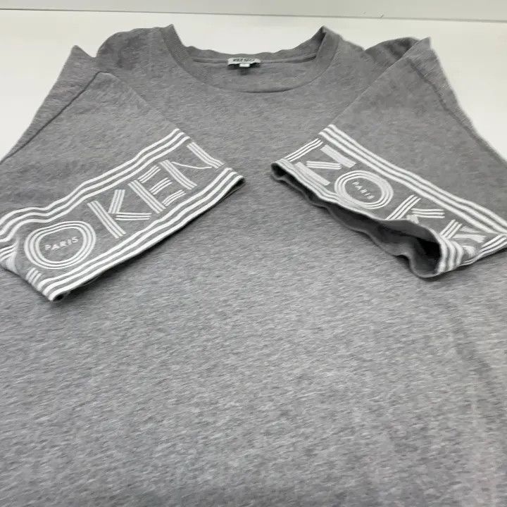 Kenzo Kenzo Gray Logo Short Sleeve T-Shirt 0079 Size US L / EU 52-54 / 3 - 9 Thumbnail