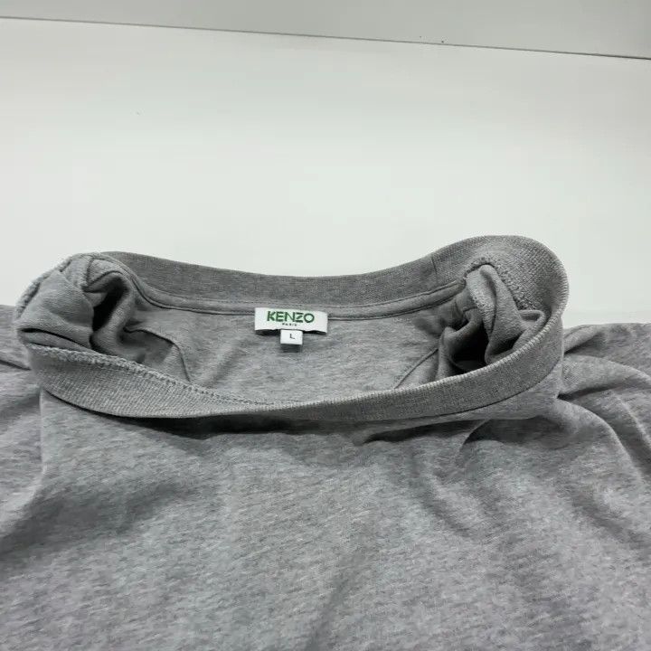 Kenzo Kenzo Gray Logo Short Sleeve T-Shirt 0079 Size US L / EU 52-54 / 3 - 6 Thumbnail