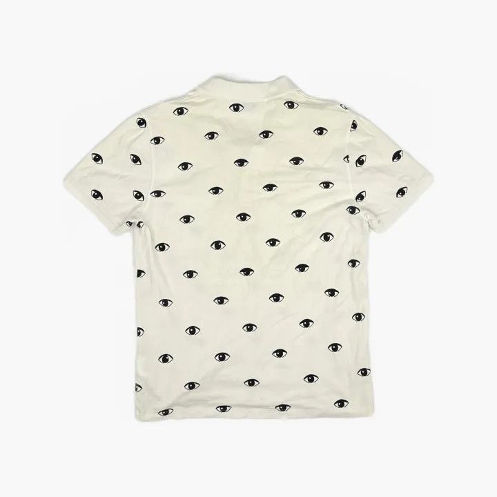 Kenzo KENZO Casual Eye Print Short Sleeve Polo 0079 Size US L / EU 52-54 / 3 - 3 Thumbnail