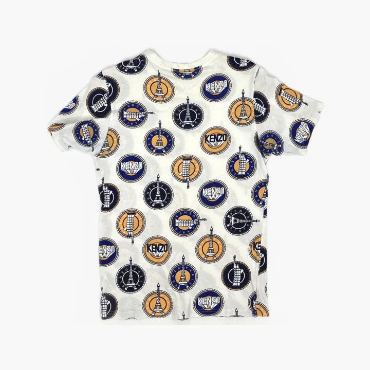 Kenzo KENZO Casual Colorful Logo Print Short-Sleeve T-Shirt 0079 Size US M / EU 48-50 / 2 - 3 Thumbnail