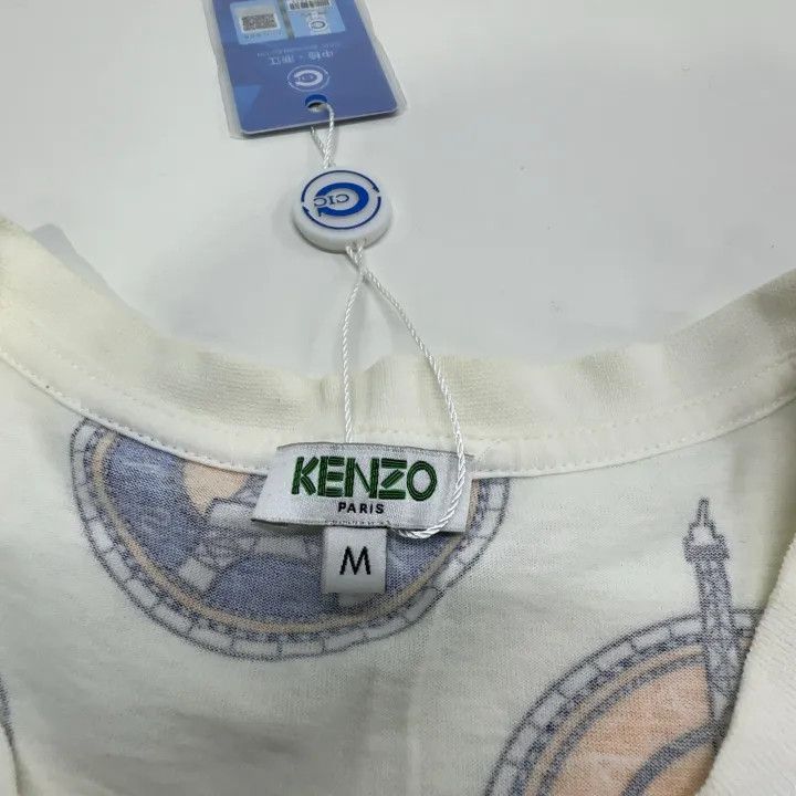 Kenzo KENZO Casual Colorful Logo Print Short-Sleeve T-Shirt 0079 Size US M / EU 48-50 / 2 - 6 Thumbnail