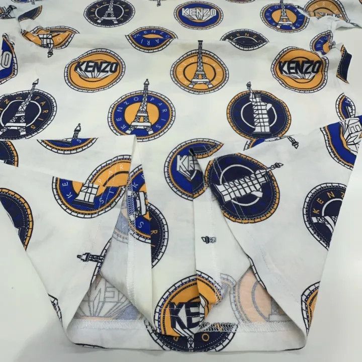 Kenzo KENZO Casual Colorful Logo Print Short-Sleeve T-Shirt 0079 Size US M / EU 48-50 / 2 - 12 Thumbnail
