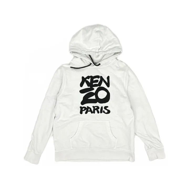 Kenzo Kenzo Logo Graphic Hoodie for Men 0079 Size US M / EU 48-50 / 2 - 2 Thumbnail