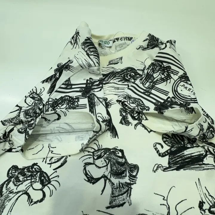 Kenzo KENZO Casual Print Short Sleeve T-Shirt 0079 Size US XS / EU 42 / 0 - 13 Thumbnail