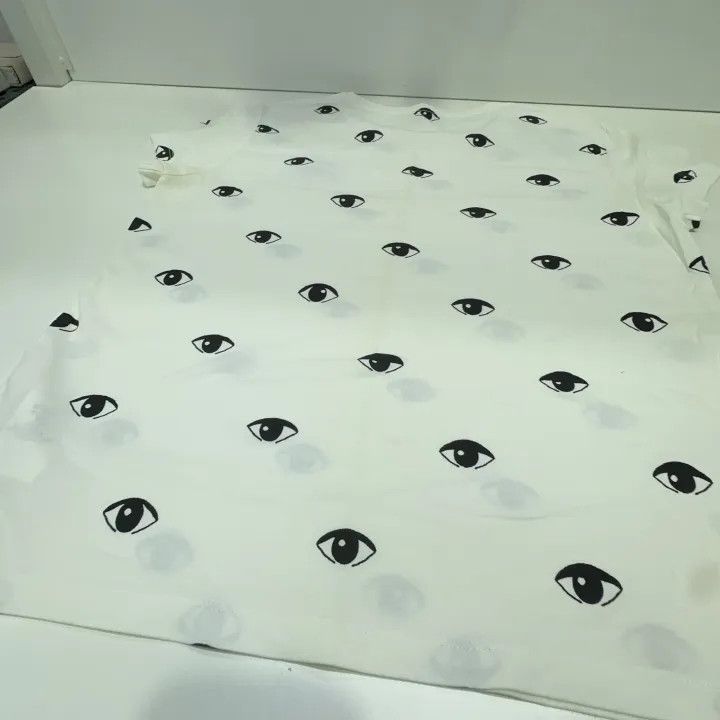 Kenzo Kenzo Eye Print Short Sleeve T-shirt 0079 Size US M / EU 48-50 / 2 - 15 Thumbnail