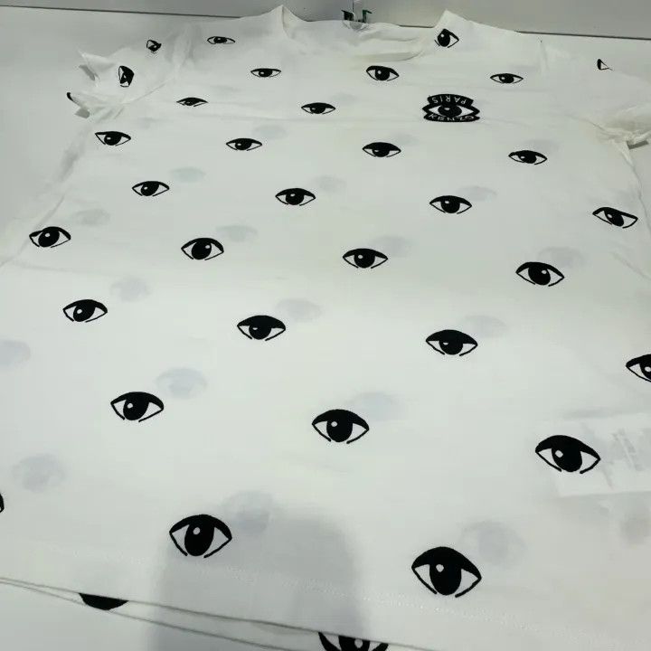 Kenzo Kenzo Eye Print Short Sleeve T-shirt 0079 Size US M / EU 48-50 / 2 - 8 Thumbnail