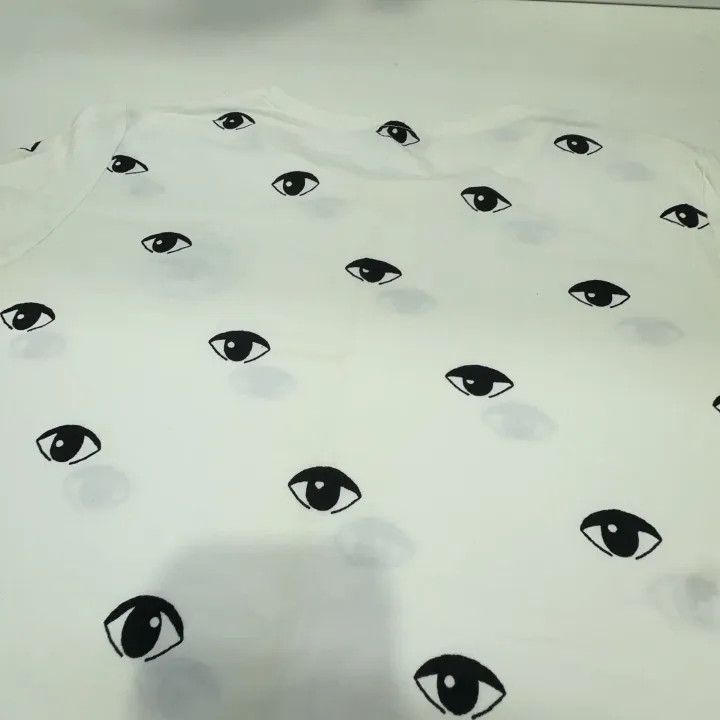 Kenzo Kenzo Eye Print Short Sleeve T-shirt 0079 Size US M / EU 48-50 / 2 - 14 Thumbnail