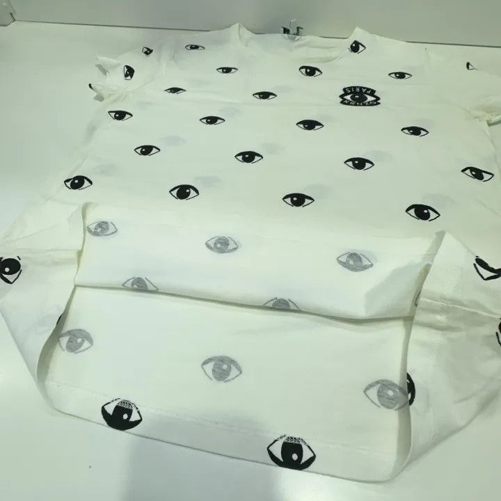 Kenzo Kenzo Eye Print Short Sleeve T-shirt 0079 Size US M / EU 48-50 / 2 - 9 Thumbnail