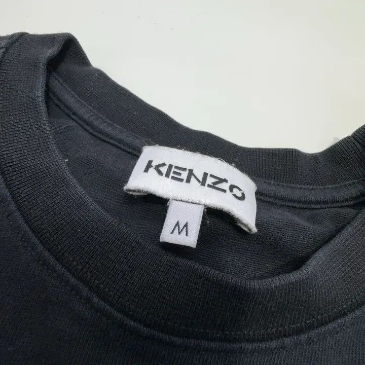 Kenzo KENZO Classic Tiger Embroidered Black T-Shirt 0079 Size US M / EU 48-50 / 2 - 5 Thumbnail