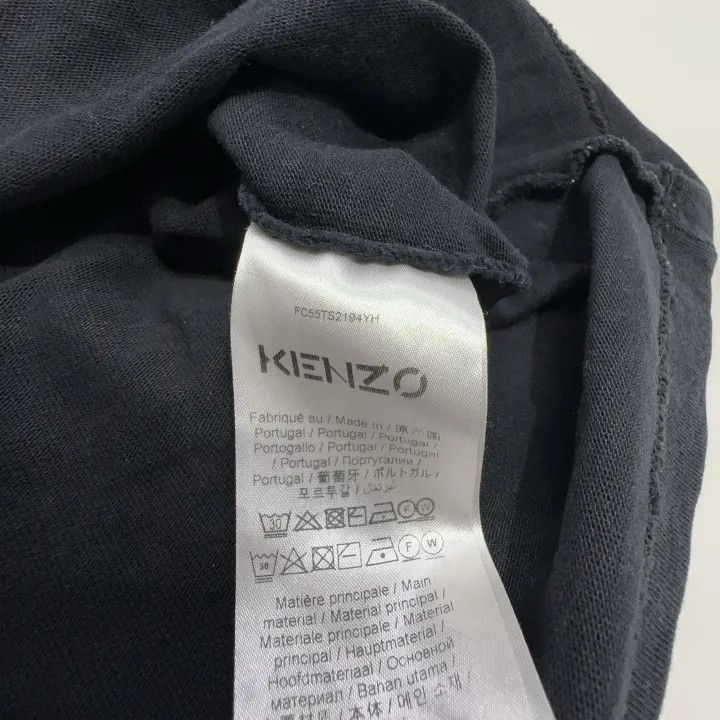 Kenzo KENZO Classic Tiger Embroidered Black T-Shirt 0079 Size US M / EU 48-50 / 2 - 4 Thumbnail