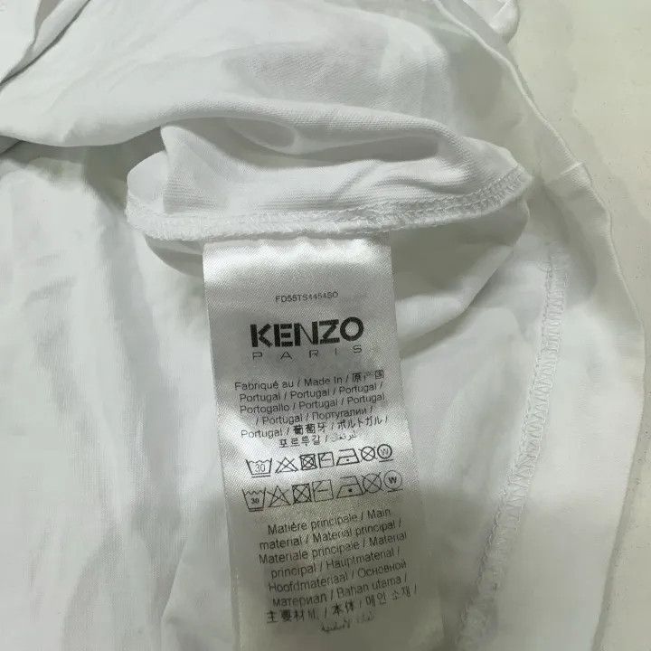 Kenzo KENZO Floral Logo Short Sleeve T-Shirt 0079 Size US L / EU 52-54 / 3 - 5 Thumbnail