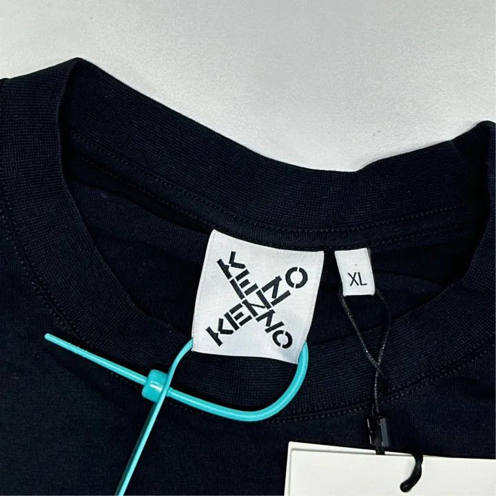 Kenzo KENZO Logo Printed Short Sleeve T-Shirt for Men 0079 Size US XL / EU 56 / 4 - 3 Thumbnail